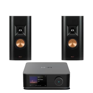 Klipsch RP-140D, on-wall høyttaler + Wiim Amp Ultra