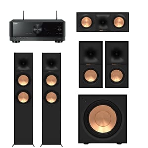 Klipsch Reference 600f 5.1 pakke