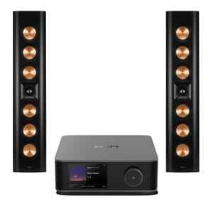 Klipsch RP-640D, on-wall høyttaler Par + Wiim Amp Ultra