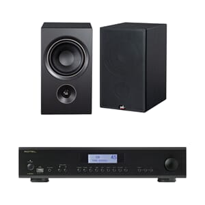 Rotel A12 MKII + PSB Alpha P5 sort