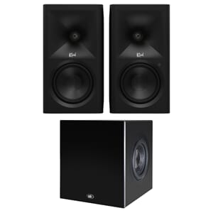 Klipsch The Fives II sort + PSB Bp8 Subwoofer