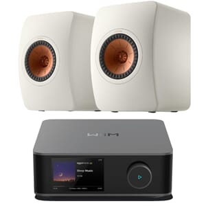 Kef LS50 Meta Mineral White + Wiim Amp Ultra