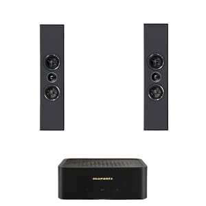 PSB PWM1 Vegghøyttaler Sort + Marantz model M1