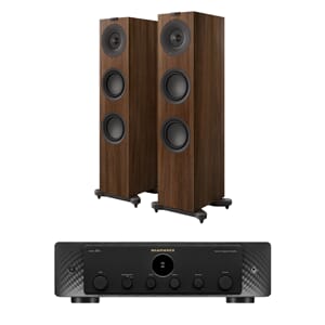 Kef Q7 Meta walnut + Marantz Model 60N
