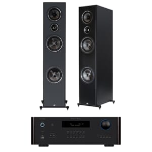 PSB Imagine T65 Sort + Rotel RA-1572MKII
