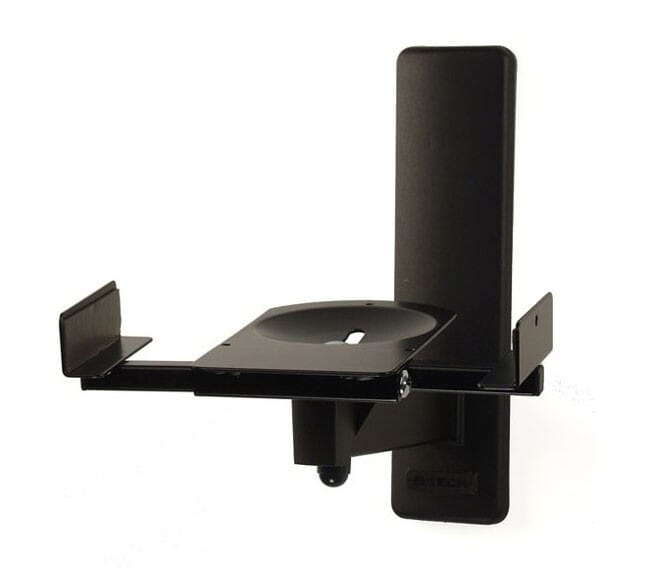BT77 Black Paire de Supports uraux pour Haut-Parleur c/Noir