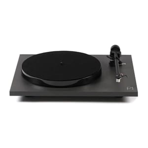 Rega Planar 1 platespiller. matt sort