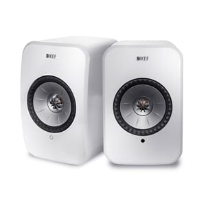 KEF LSX - Hvit demo