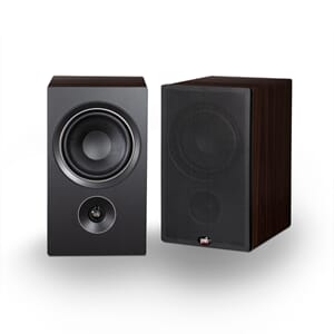 PSB Alpha P5 - Kompakt Bokhyllehøyttaler WALNUT